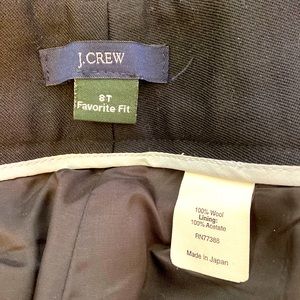 Black Crew wool pants